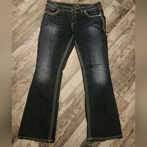 Silver Jeans Suki Surplus, Size 14/32